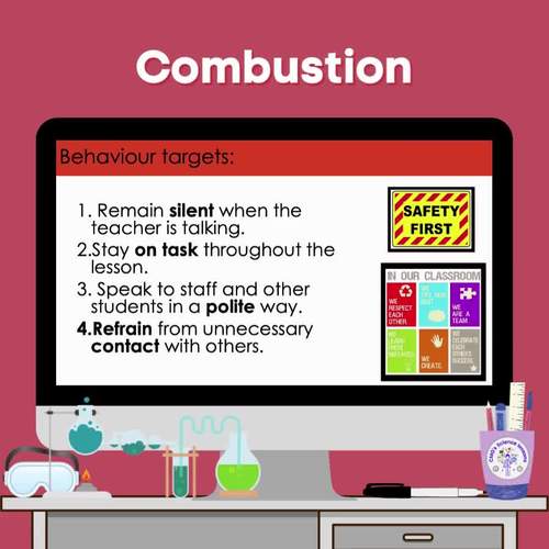 Combustion (KS3) by CMGs Science lessons TPT