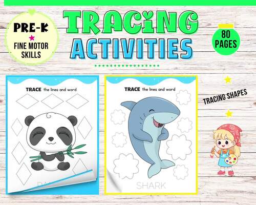 Pencil control practice, Fine Motor Skills Worksheets for Pre-K | TPT