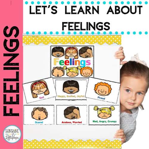 Feelings and Emotions by Sunshine and Lollipops | TPT