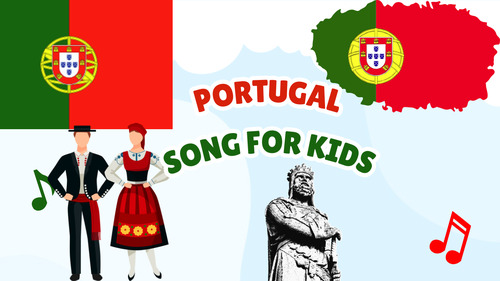 Preview of Portugal Song for Kids | Country Study Video, MP3 & Lyrics PDF