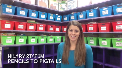 Classroom Organization Tips: Center Tubs, Monthly Bins, Writing Center & More!