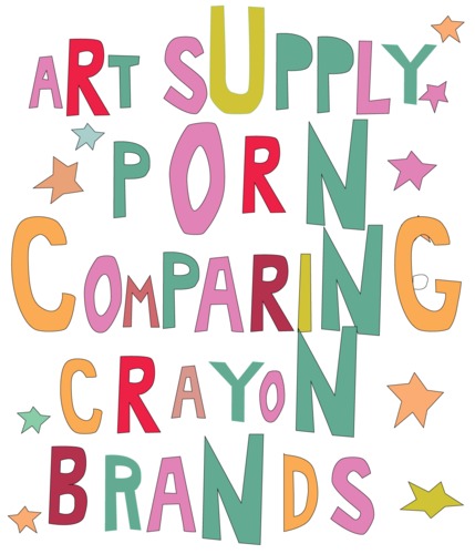 Preview of Art Supply Porn: Comparing Crayon Brands