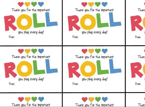 Fruit Roll-Ups Teacher/ Staff Appreciation Treat Tag | TPT