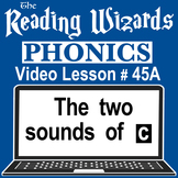 Phonics Video/Easel Lesson - The Two Sounds of C - Reading