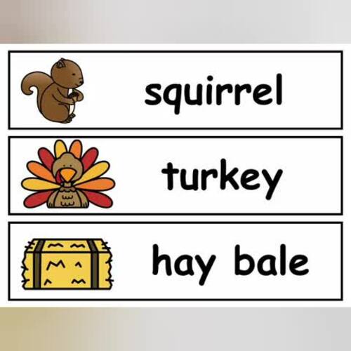 Fall PreK Activity Centers and Worksheets by Miss Roz Preschool Days