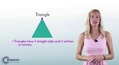 Preview of Name, Identify and Describe Triangles