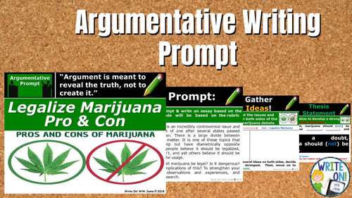 argumentative essay over marijuana