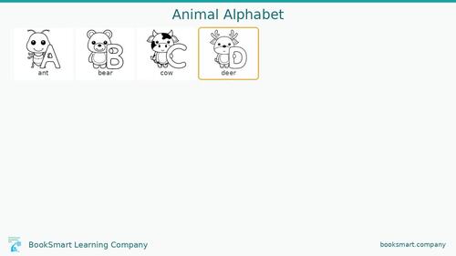 ABC Rhyme & Write Animal Alphabet Letter & Word Tracing Video | TPT