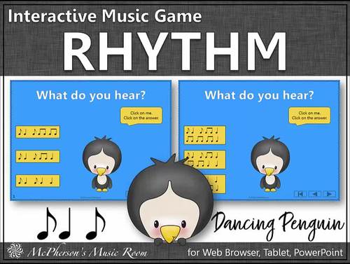 Winter Music Rhythm Game Elementary Music Syncopation Syncopa {Dancing ...