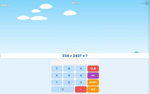 2nd Grade Comparing Numbers Math Game | Math Center iPad Game by Kick ...