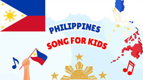 Preview of Philippines Song for Kids | Country Study Video, MP3 & Lyrics PDF