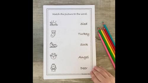 Christmas Activity Booklet by The kinder teacher | TpT