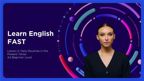 Learn English FAST: Lesson 2 – Daily Routines (Present Tense) by Jenna ...