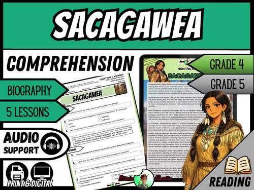 Lewis and Clark and Sacagawea | Reading Comprehension | Biography ...