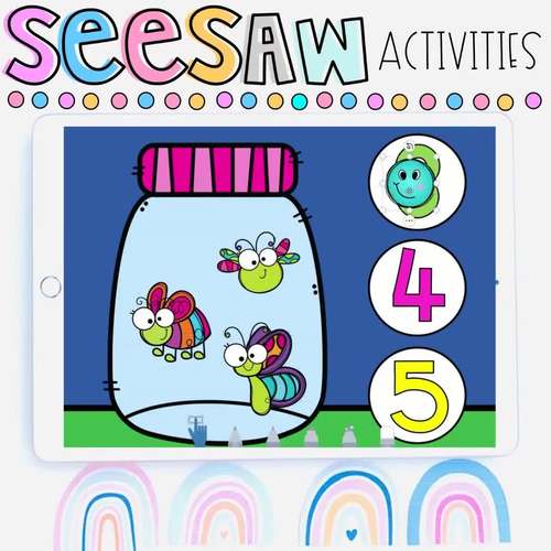 Seesaw Digital Learning Counting 1 10 Distance Learning By