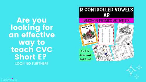 R Controlled Vowels Phonics Centers and Small Group Activities Bundle