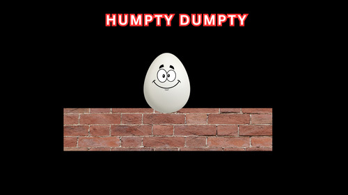 Preview of Humpty Dumpty: A CVI Adapted Song; Music, AAC, Nursery Rhyme, PreK-5