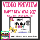 Video Preview: Happy New Year 2017 a Math, Literacy & Writ