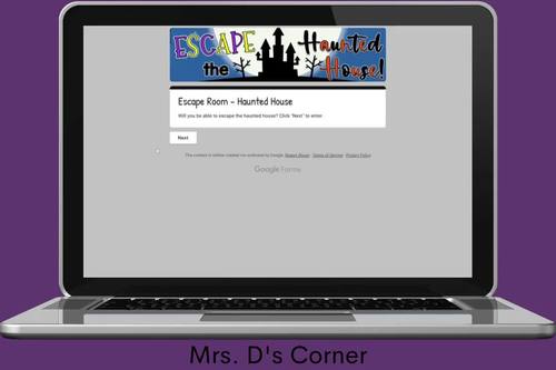 Halloween Multiplication Escape Room Digital Activity | Distance Learning