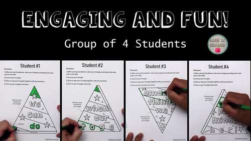 Slope given a Table, Graph, and 2 Points Inspirational Group Activity
