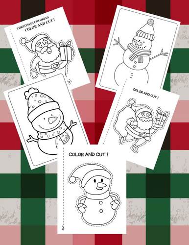 Christmas Holiday Activity Book by Teacher Treasures For You | TPT
