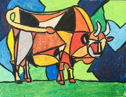 Preview of Pablo Picasso Bull Virtual Drawing