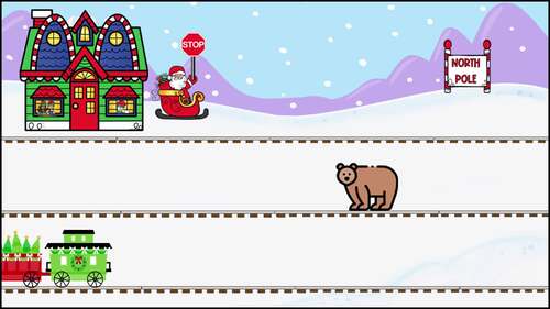 Christmas Train Rescue | Interactive PowerPoint Slide Show