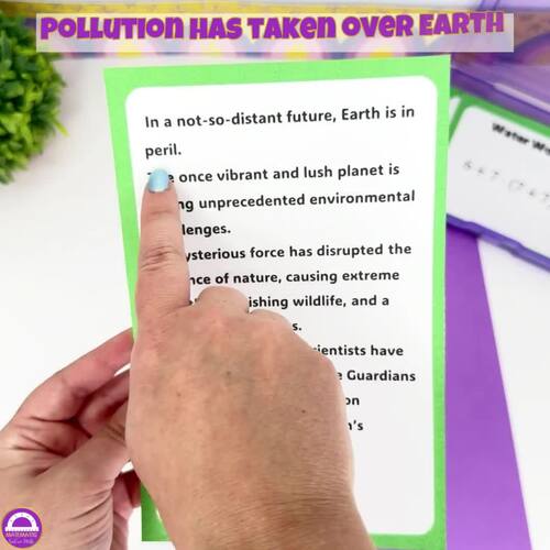 Earth Day Math Order of Operations Escape Room | Digital and Printable
