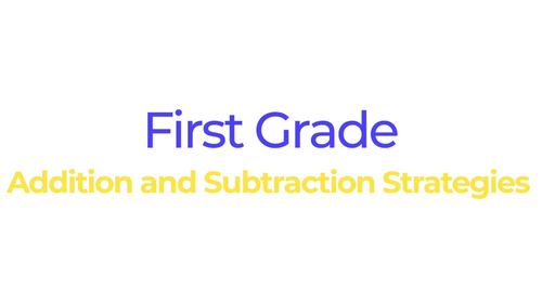 1st Grade Guided Math Lesson Plans | Math Workshop| First Grade Small ...