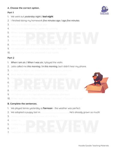 Past Simple Irregular Verbs Practice | ESL Grammar Exercises for Teens ...