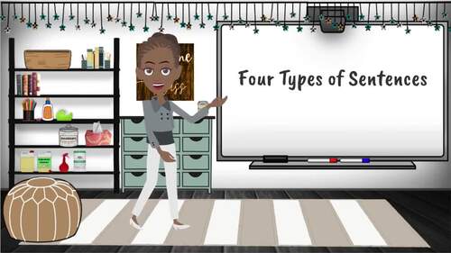 Video Short - Four Types of Sentences by Veritas and Verse | TPT