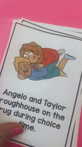 Behavior Task Cards by Allie Szczecinski with Miss Behavior | TPT
