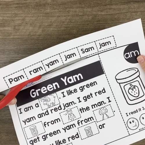 Interactive Phonics Mats®- CVC/Word Families by Kadeen Teaches | TPT