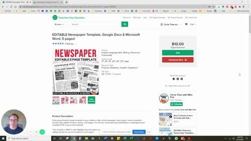 Editable Newspaper Front Page Template Google Docs Microsoft Word