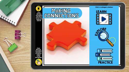 Making Connections LINKtivity® Reading Comprehension Strategies | TPT