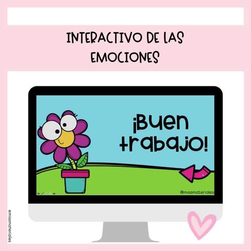PAQUETE DE LAS EMOCIONES by Miss Materiales | TPT