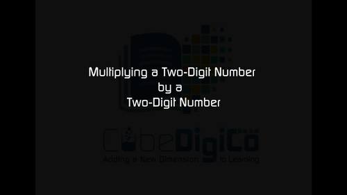 Preview of Multiplying a 2-digit by 2-digit - High quality HD Animated Video - eLearning