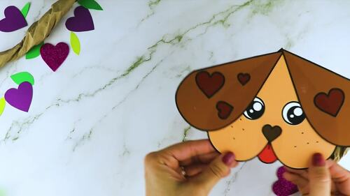 Heart best sale puppy craft