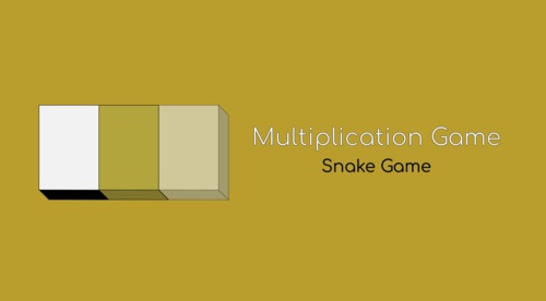 Preview of Montessori Multiplication Snake Game Presentation