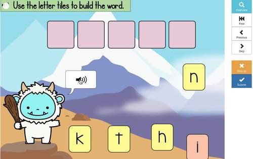 Distance Learning First Grade Sight Word Spelling BOOM CARDS Set 2