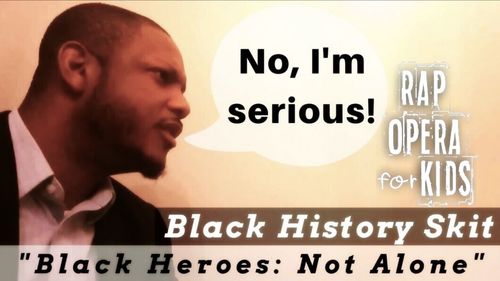 Preview of Free Black History Month Skit from Musical Play Script for Assembly