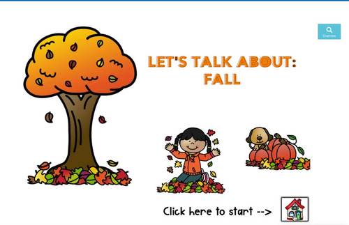 Let's Talk About: Fall BOOM Cards by La Speechie | TPT