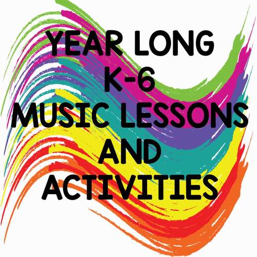 Elementary Music Resources + Year Long Music Lessons K-6 BUNDLE | TpT