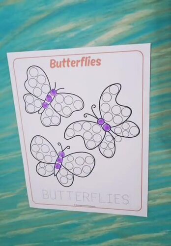 Spring Dot Marker Activity Book, Spring Activities
