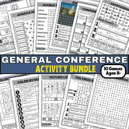 Exciting General Conference Prep: 10 Fun Activities for Family & Youth ...