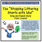 Puppet Show Video Lesson for the "Stopping Littering Start