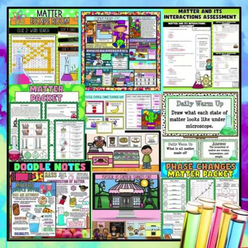 5th Grade Science (YEAR-LONG CURRICULUM) Bundle *NGSS* 8 units | TPT