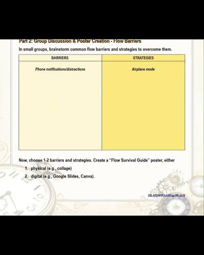 Time Blocks & Flow States: Time Management & Focus Activities | Career ...