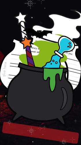 Halloween craft, Halloween writing activities, Halloween bulletin board