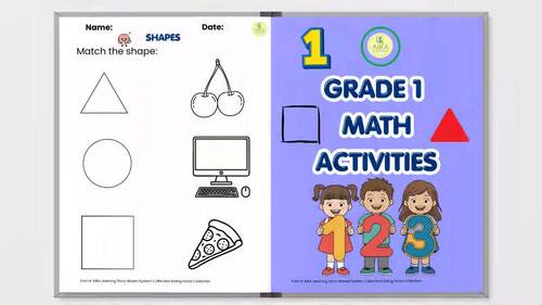 Red Riding Hood Math Activities | Kindergarten Math Worksheets K-1 | No Prep